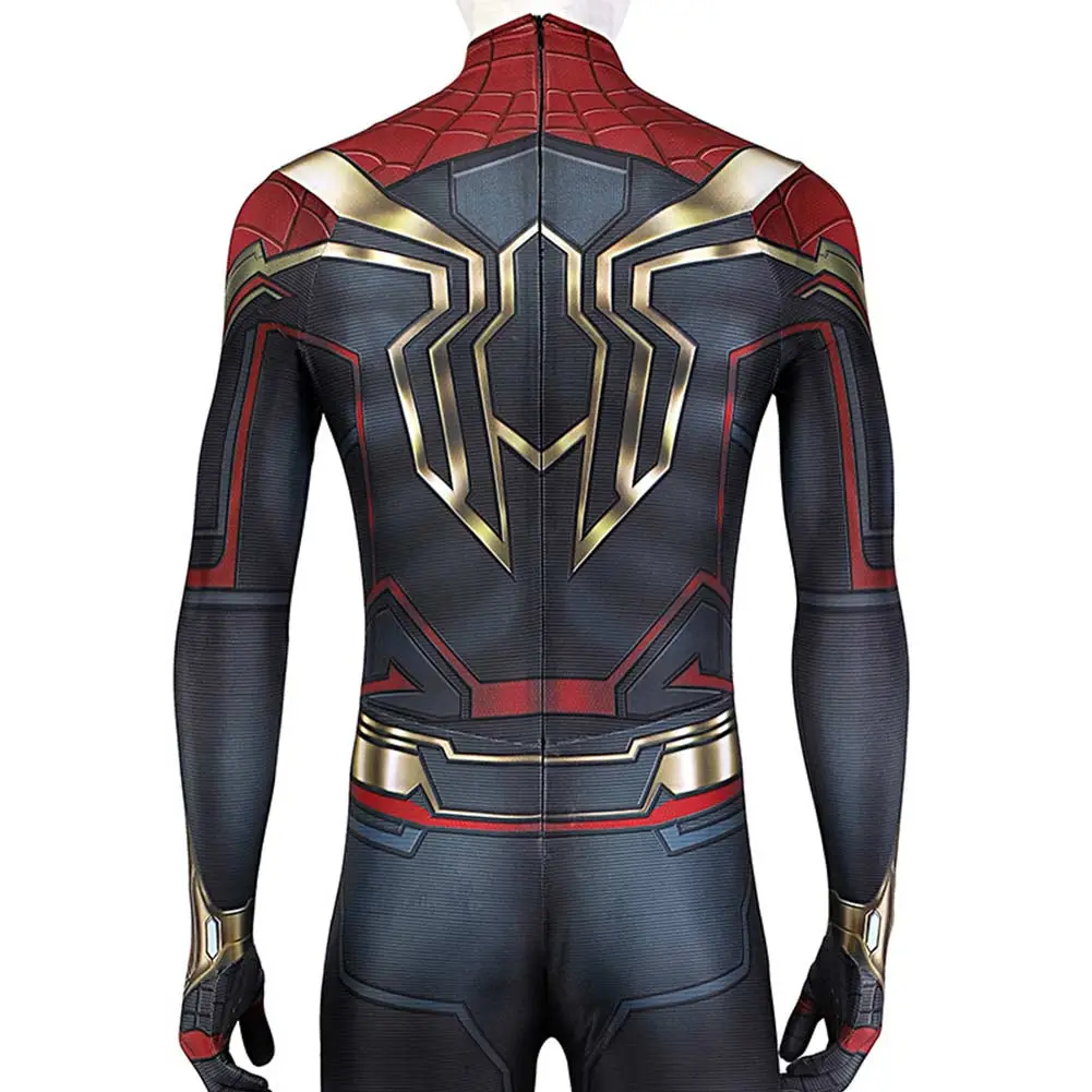 NewCosplay Spider-Man: No Way Home - Peter Parker Outfit Halloween Carnival Suit Cosplay Costume - Image 5
