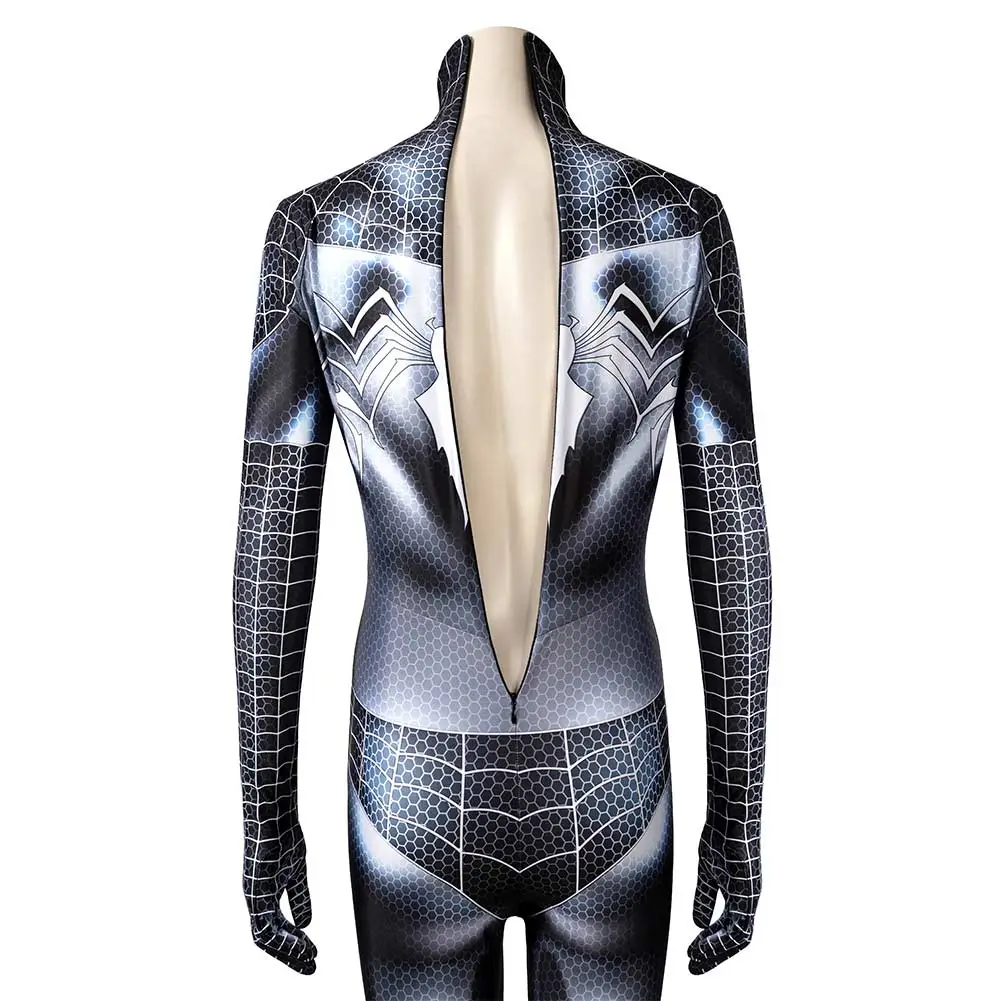NewCosplay Spider Man Felicia Hardy Black Cat Women Jumpsuit Outfits Halloween Carnival Suit Cosplay Costume - Image 5