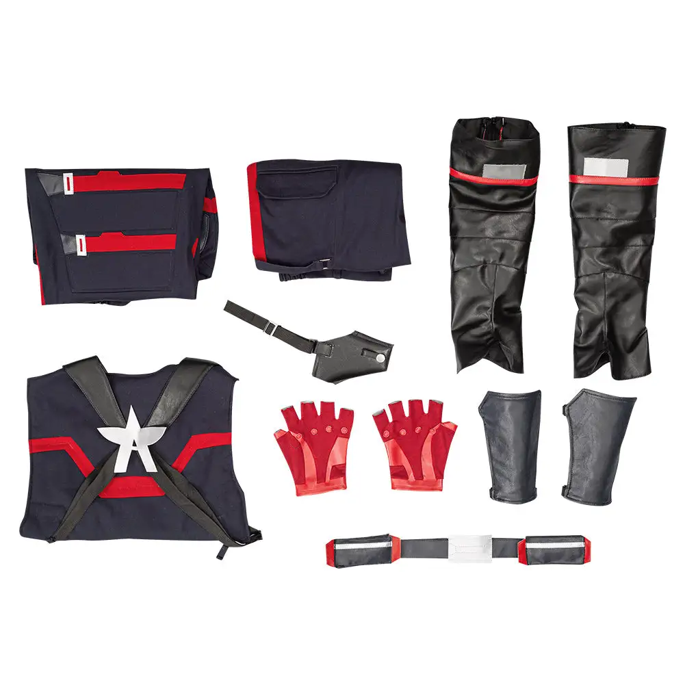 NewCosplay The Falcon And The Winter Soldier John Walker Captain America Outfits Halloween Carnival Suit Cosplay Costume - Image 9