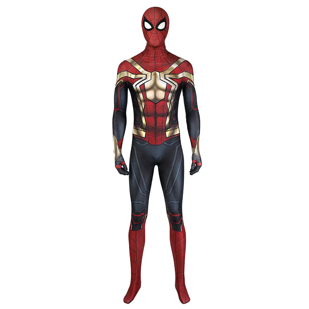 NewCosplay Spider-Man: No Way Home - Peter Parker Outfit Halloween Carnival Suit Cosplay Costume