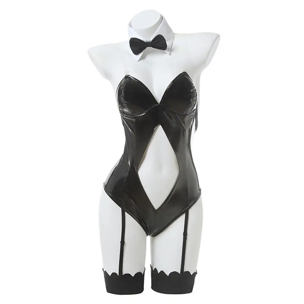 NewCosplay Muse Dash Rin Bunny Girls Jumpsuit Outfits Halloween Carnival Suit Cosplay Costume