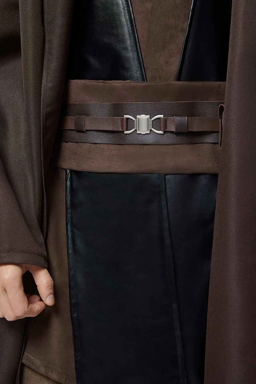 NewCosplay Star Wars Anakin Skywalker Jedi Robe Costume Outfit Full Set Halloween Cosplay Costume - Image 7