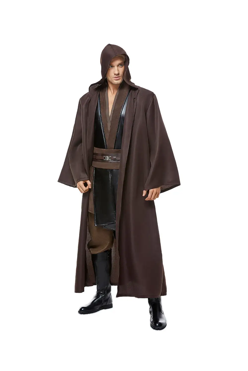 NewCosplay Star Wars Anakin Skywalker Jedi Robe Costume Outfit Full Set Halloween Cosplay Costume