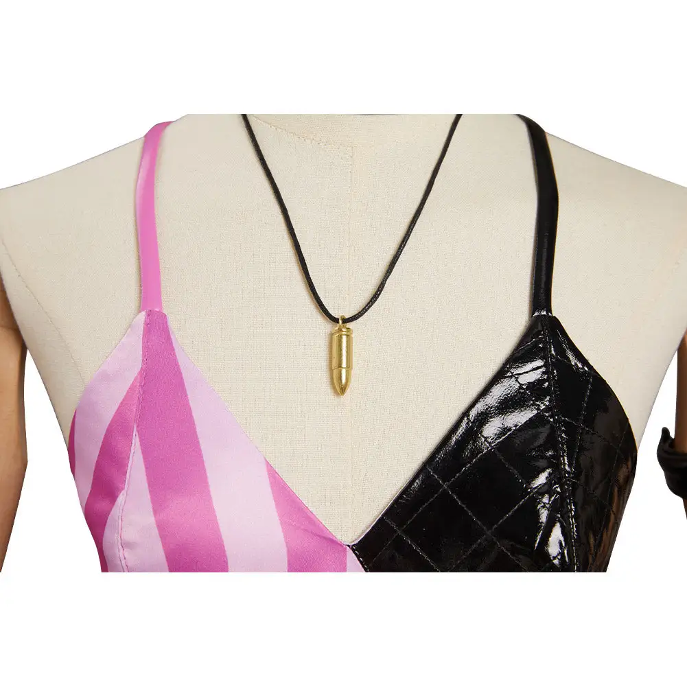 CosplaySky LoL Jinx Original Design Cosplay Costume Goth Lolita Dress Outfits-cossky® - Image 6