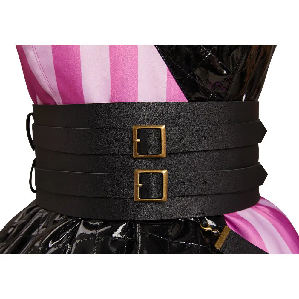 CosplaySky LoL Jinx Original Design Cosplay Costume Goth Lolita Dress Outfits-cossky® - Image 7