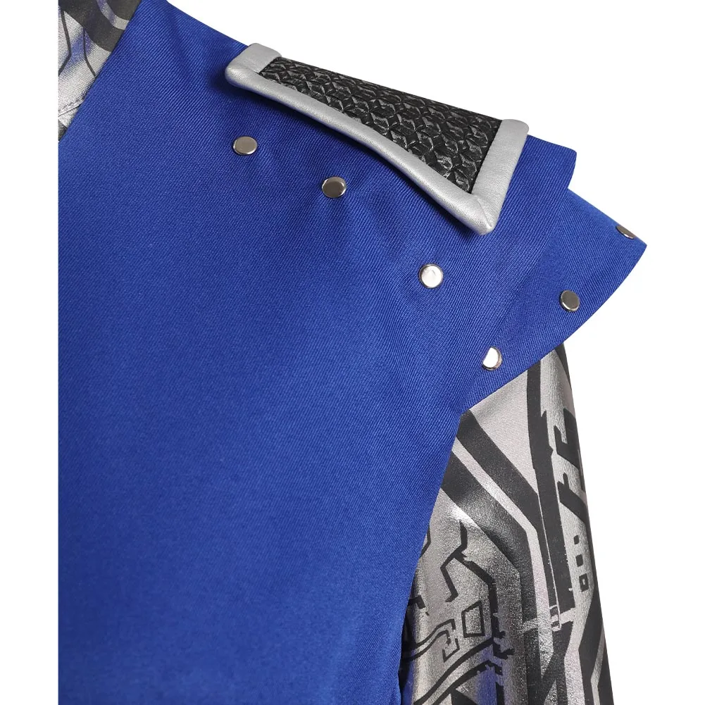 CosplaySky Adult Zombies 3 Addison Alien Cosplay Costume Top Skirt Outfits Halloween Carnival Suit - Image 6