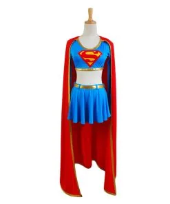NewCosplay DC Comics Supergirl Cosplay Costume Separated Version