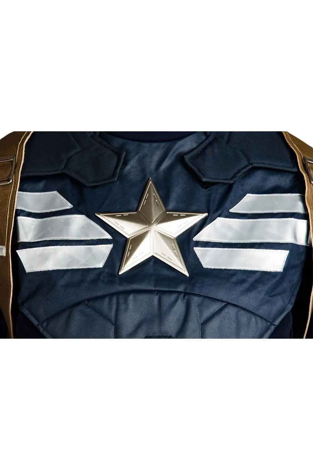 NewCosplay Captain America 2 The Winter Soldier Steve Rogers Uniform Outfit Cosplay Costume - Image 3