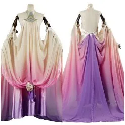 NewCosplay Star Wars 3 Padme Amidala Naberrie Lake Dress Cosplay Costume