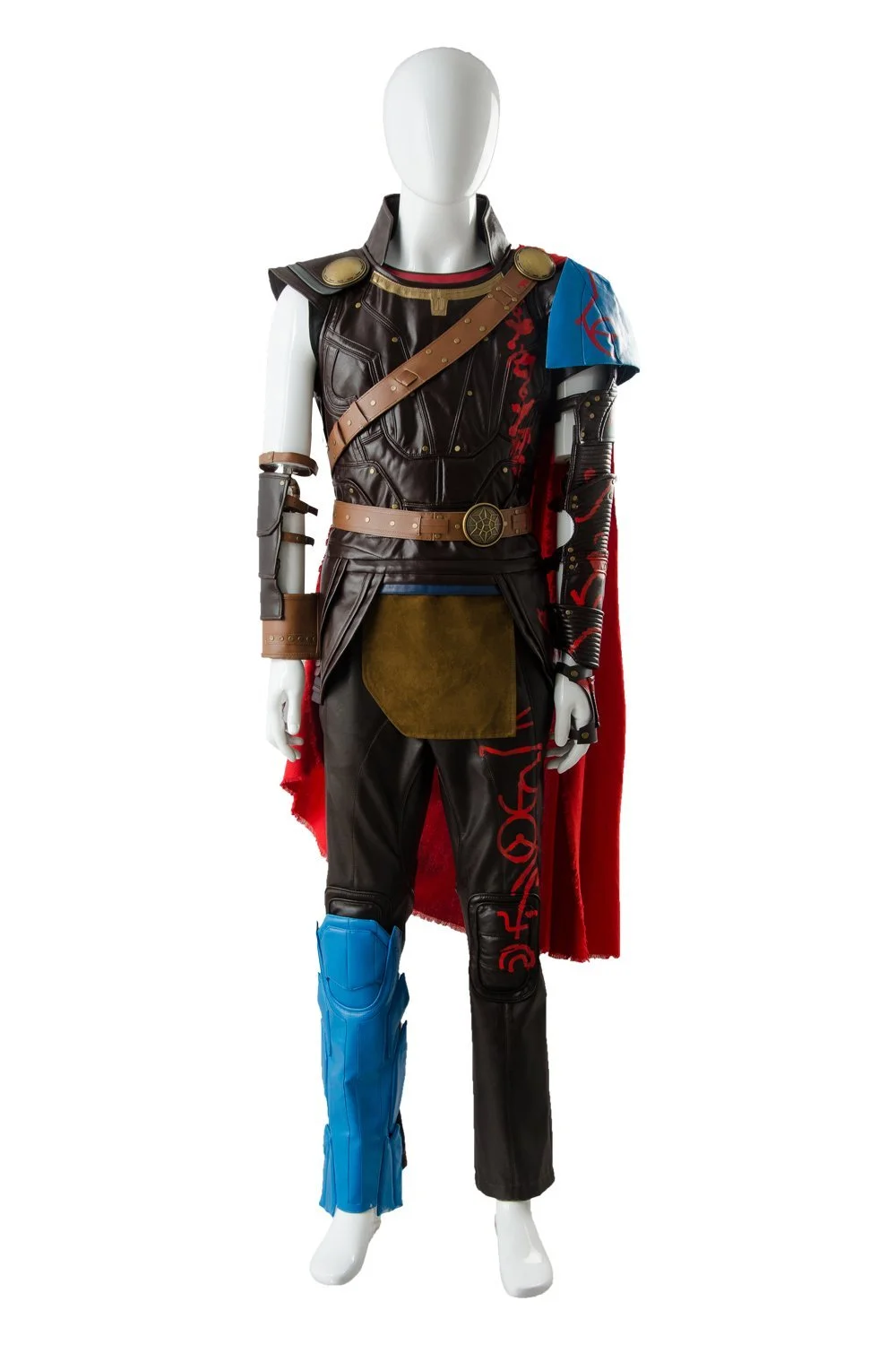 NewCosplay Thor 3 Ragnarok Thor Odinson Outfit Whole Set Cosplay Costume - Image 2