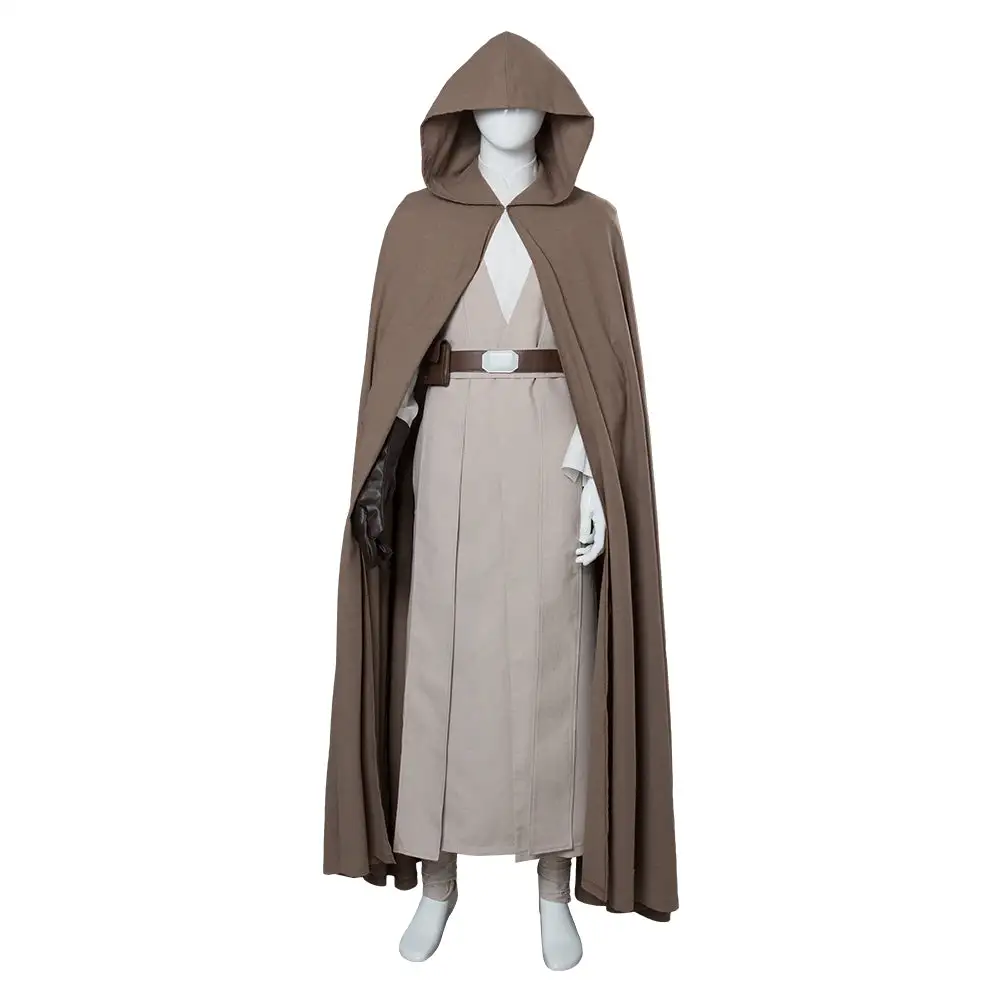 NewCosplay Star Wars 8 The Last Jedi Luke Skywalker Outfit Cosplay Costume Ver.2 - Image 2