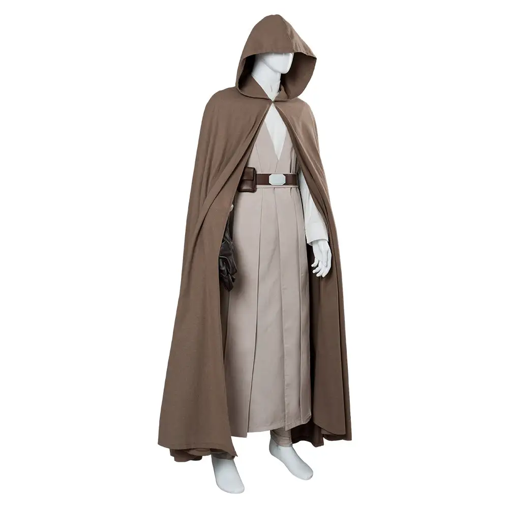 NewCosplay Star Wars 8 The Last Jedi Luke Skywalker Outfit Cosplay Costume Ver.2 - Image 5