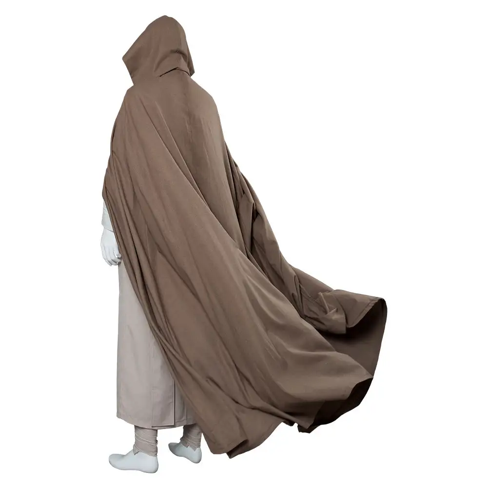 NewCosplay Star Wars 8 The Last Jedi Luke Skywalker Outfit Cosplay Costume Ver.2 - Image 6