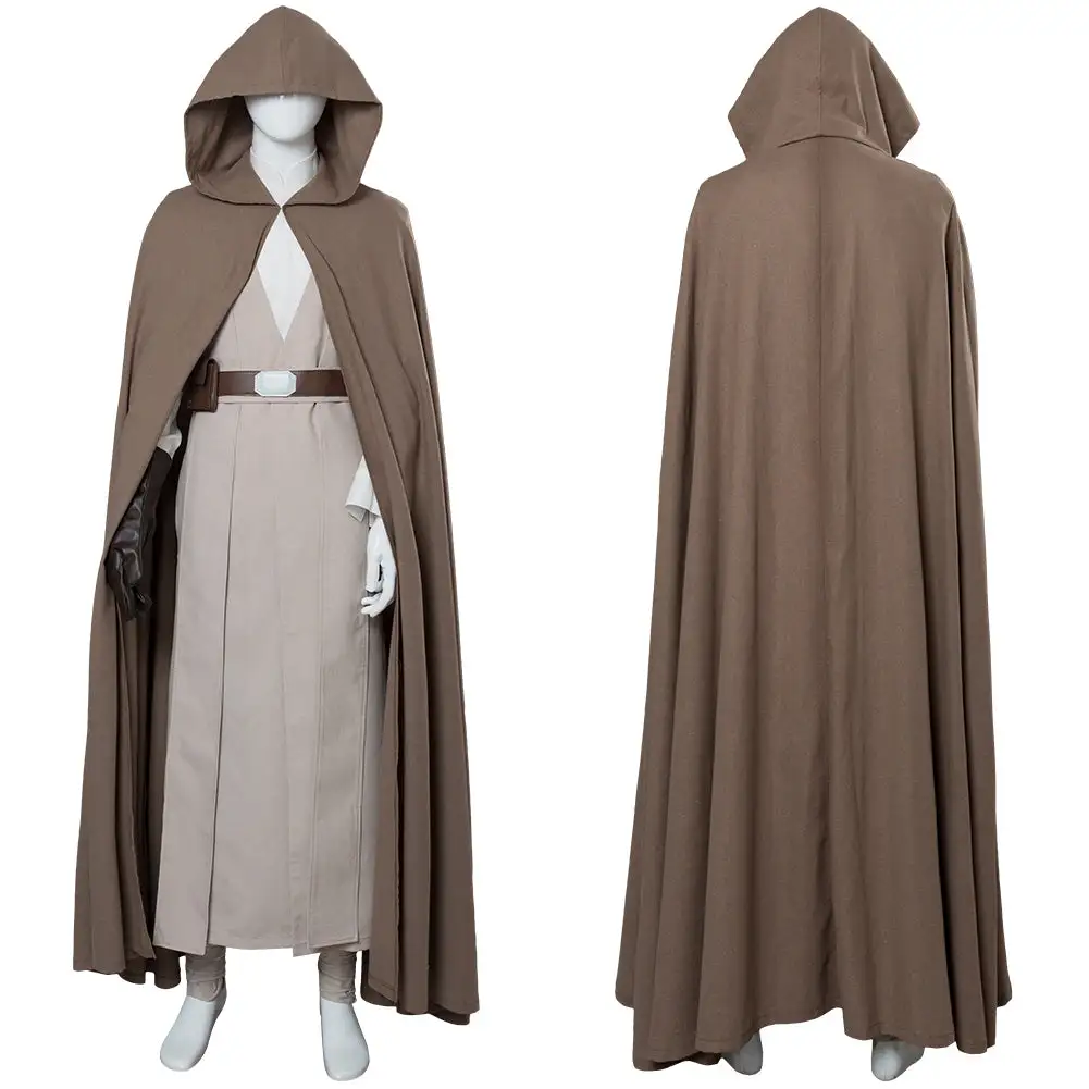NewCosplay Star Wars 8 The Last Jedi Luke Skywalker Outfit Cosplay Costume Ver.2 - Image 10