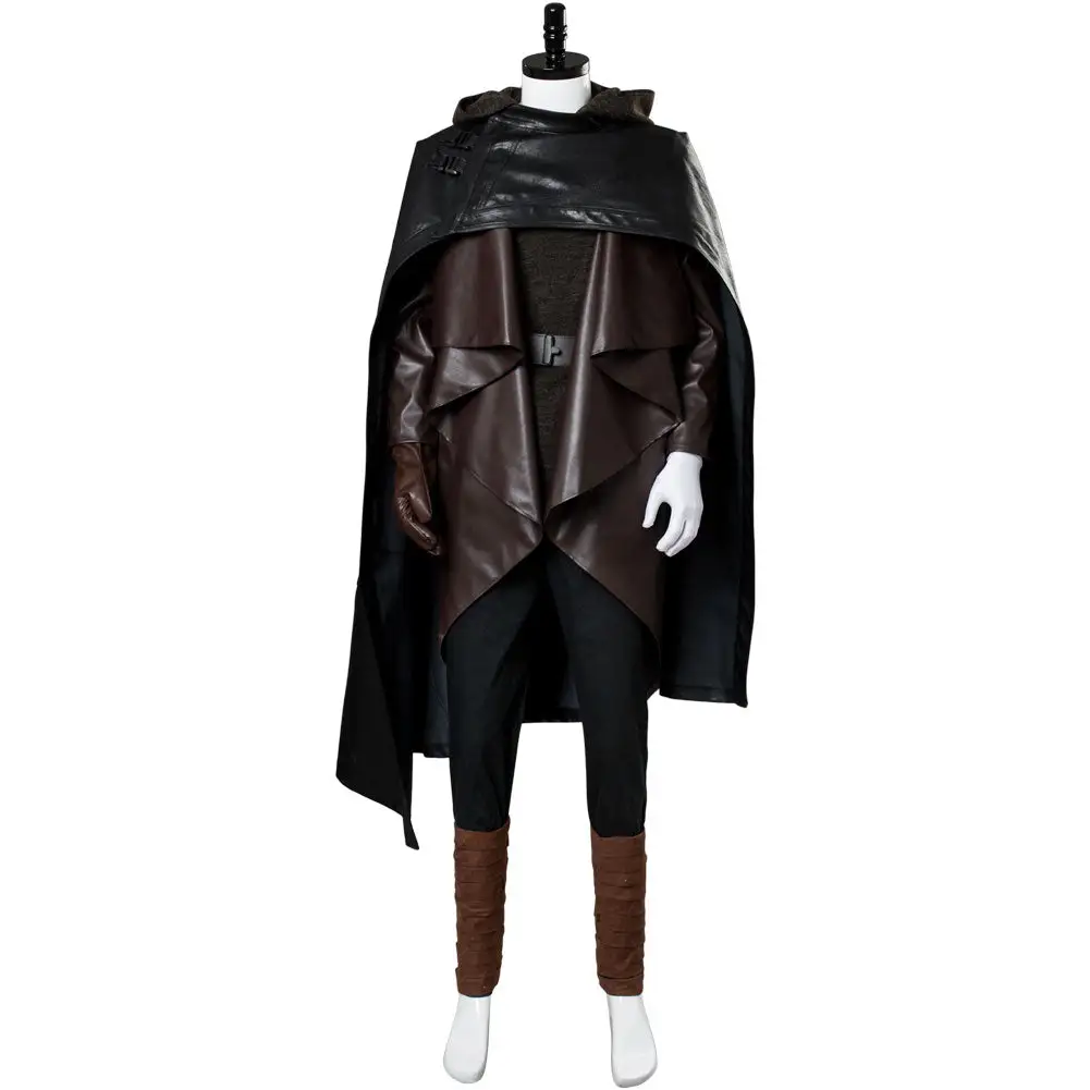 NewCosplay Star Wars 8 The Last Jedi Luke Skywalker Outfit Cosplay Costume