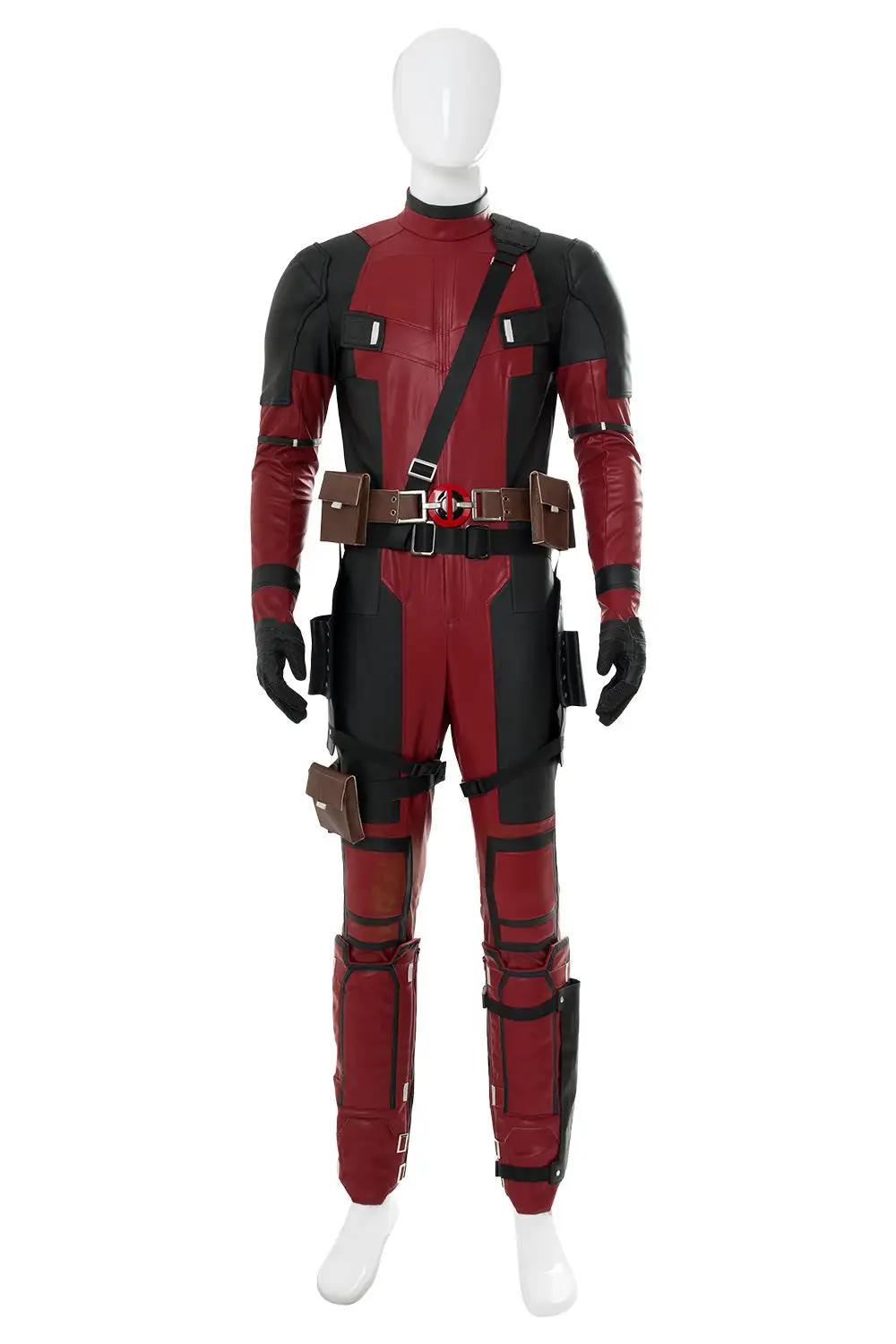New Cosplaysky Deadpool 2 Deadpool Coat Pants Oufit Halloween Carnival Suit Cosplay Costume - Image 4