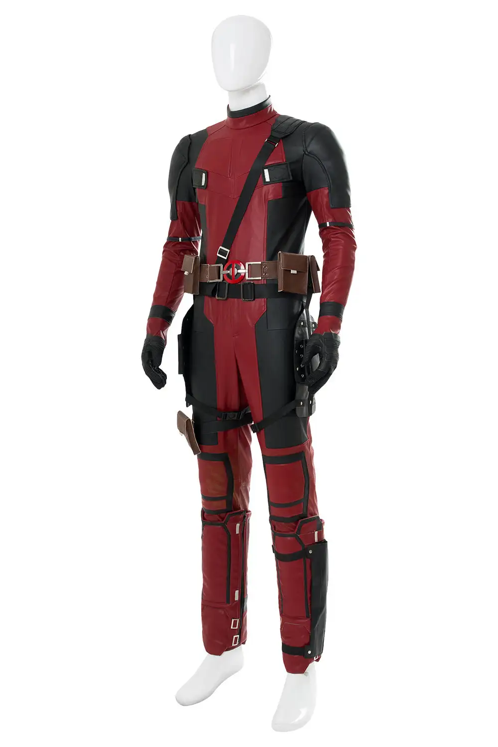 New Cosplaysky Deadpool 2 Deadpool Coat Pants Oufit Halloween Carnival Suit Cosplay Costume - Image 5