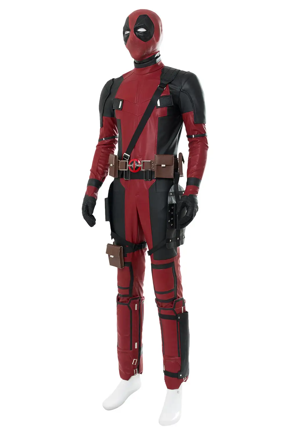 New Cosplaysky Deadpool 2 Deadpool Coat Pants Oufit Halloween Carnival Suit Cosplay Costume - Image 7