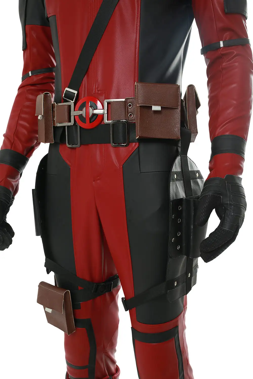 New Cosplaysky Deadpool 2 Deadpool Coat Pants Oufit Halloween Carnival Suit Cosplay Costume - Image 11