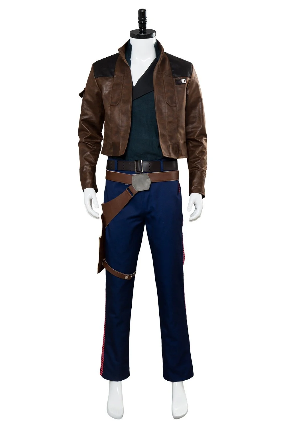 NewCosplay Solo: A Star Wars Story Han Solo Outfit Jacket Suit Cosplay Costume - Image 3