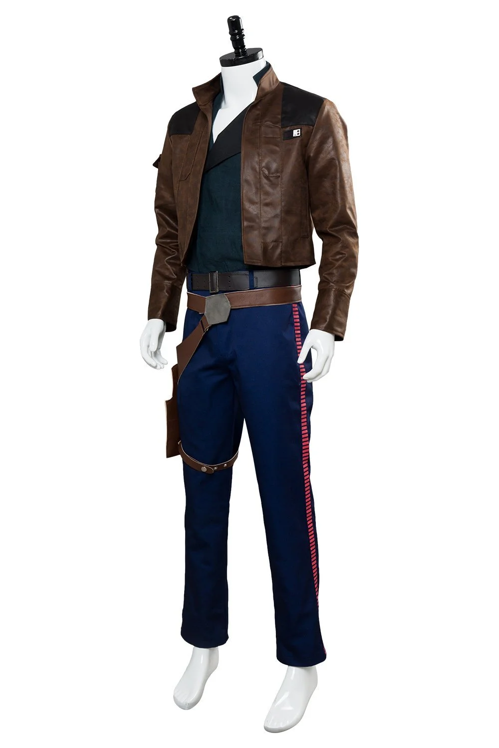 NewCosplay Solo: A Star Wars Story Han Solo Outfit Jacket Suit Cosplay Costume - Image 4