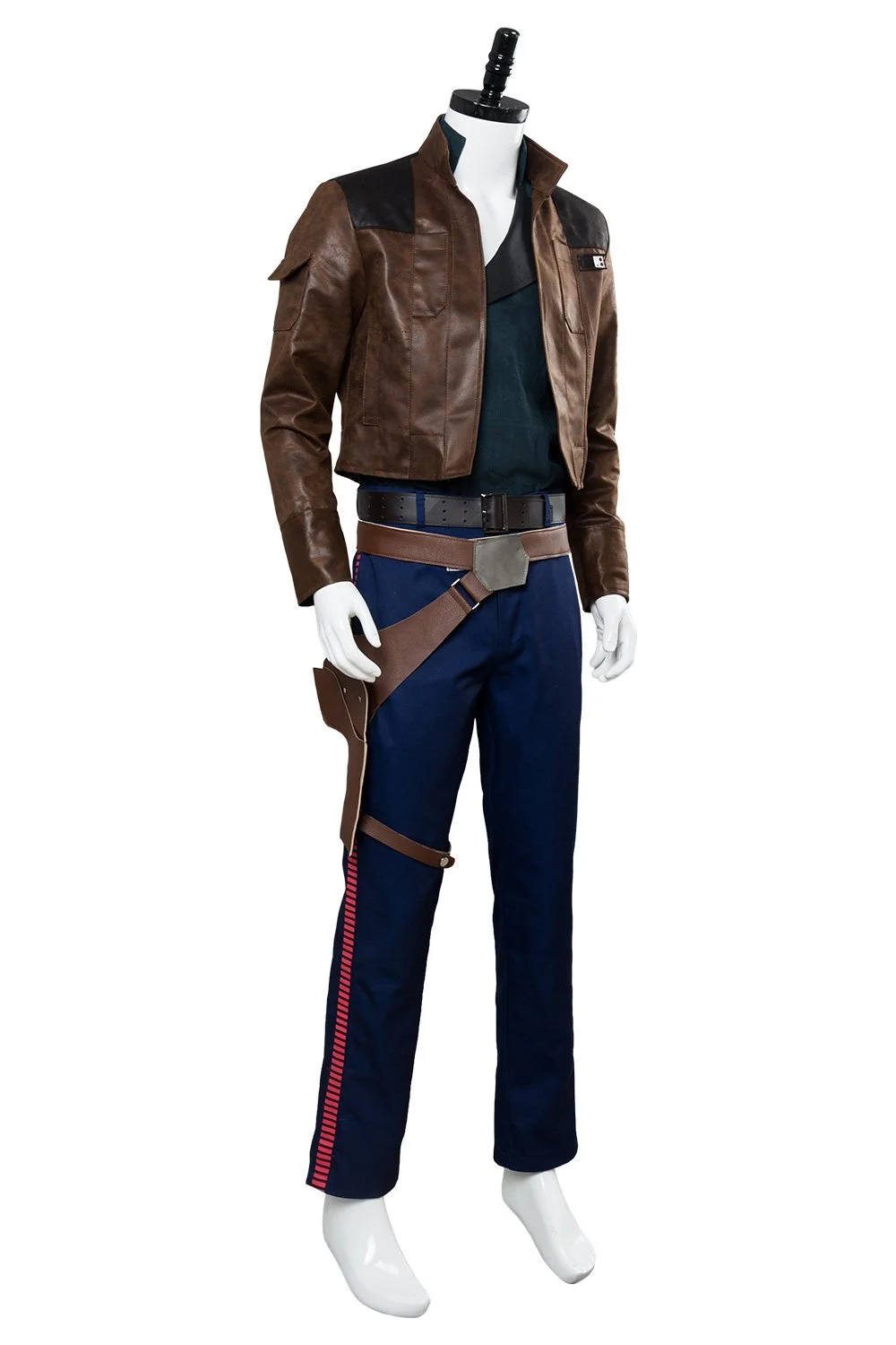 NewCosplay Solo: A Star Wars Story Han Solo Outfit Jacket Suit Cosplay Costume - Image 6