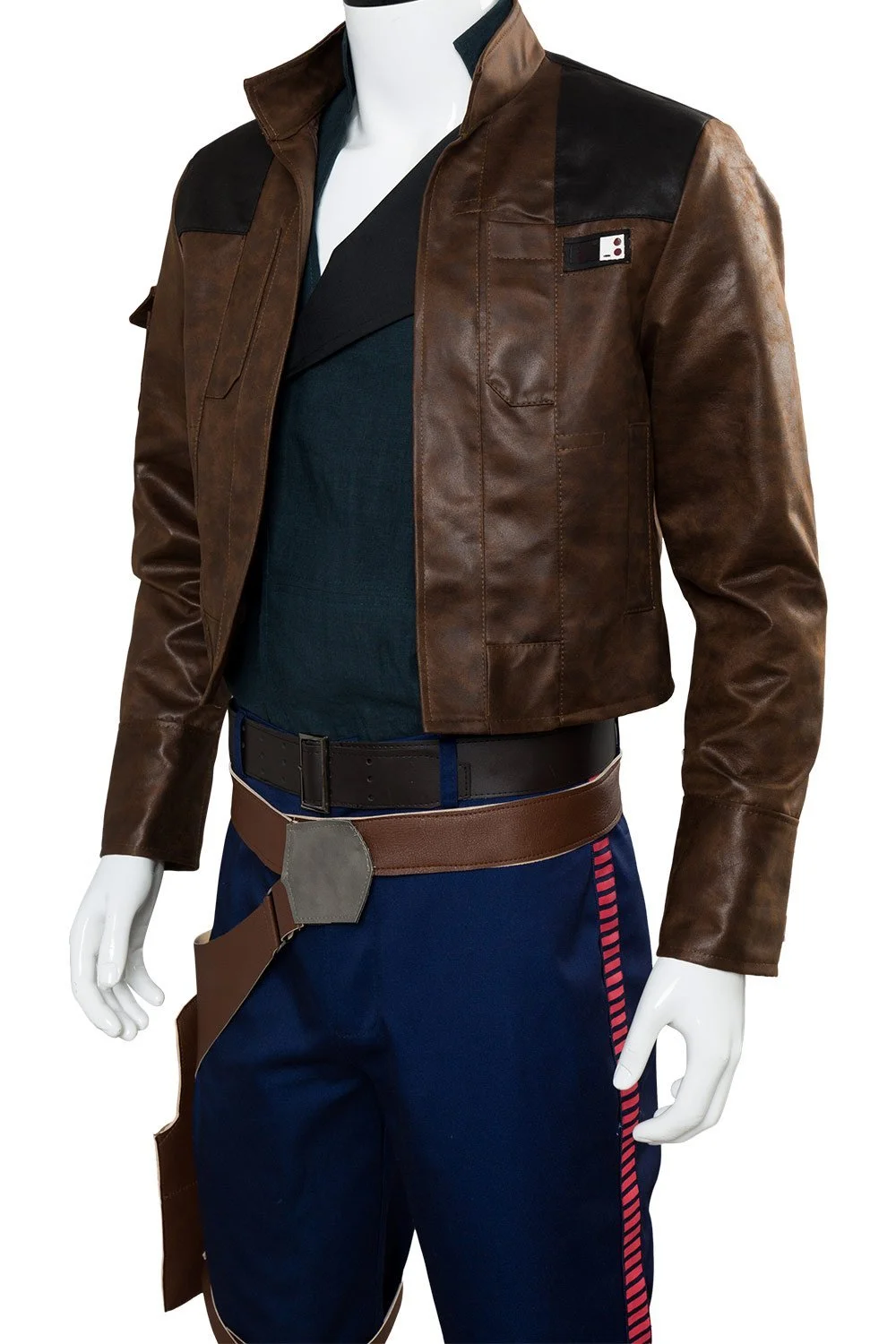 NewCosplay Solo: A Star Wars Story Han Solo Outfit Jacket Suit Cosplay Costume - Image 9