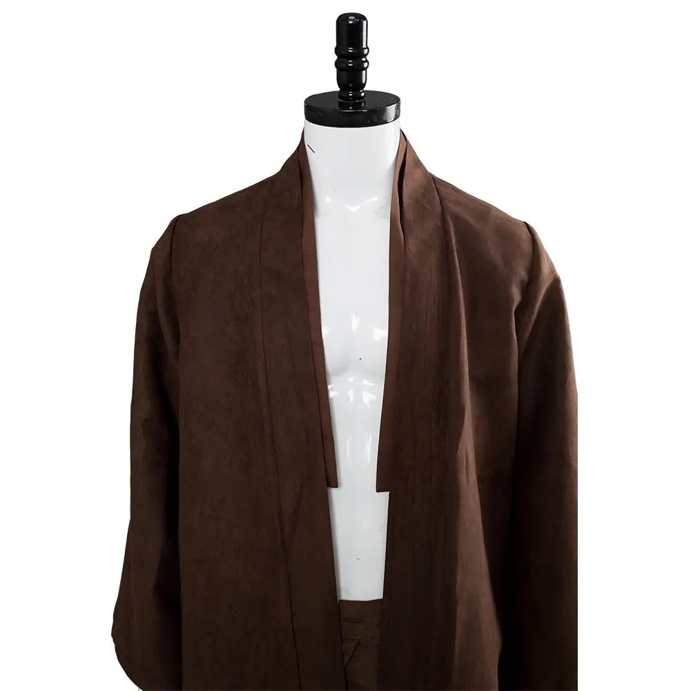 CosplaySky Star Wars Mens Jedi Anakin Skywalker Cosplay Costume Knight Tunic Uniform Brown Vision - Image 7