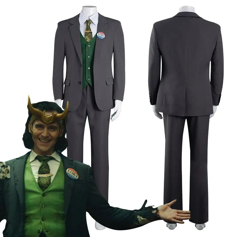 NewCosplay 2021 TV Loki Loki Outfits Halloween Carnival Suit Cosplay Costume