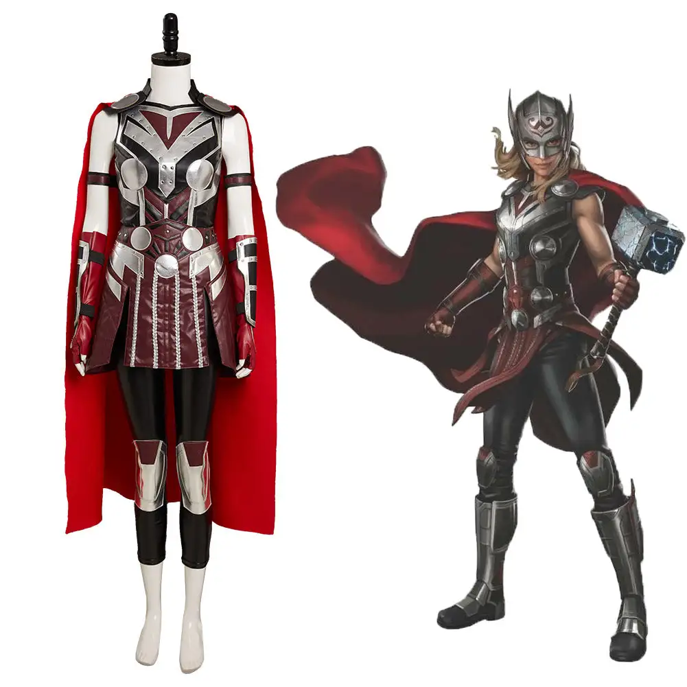 New Cosplaysky Thor: Love And Thunder Jane Foster Cosplay Costume Outfits Halloween Carnival Suit