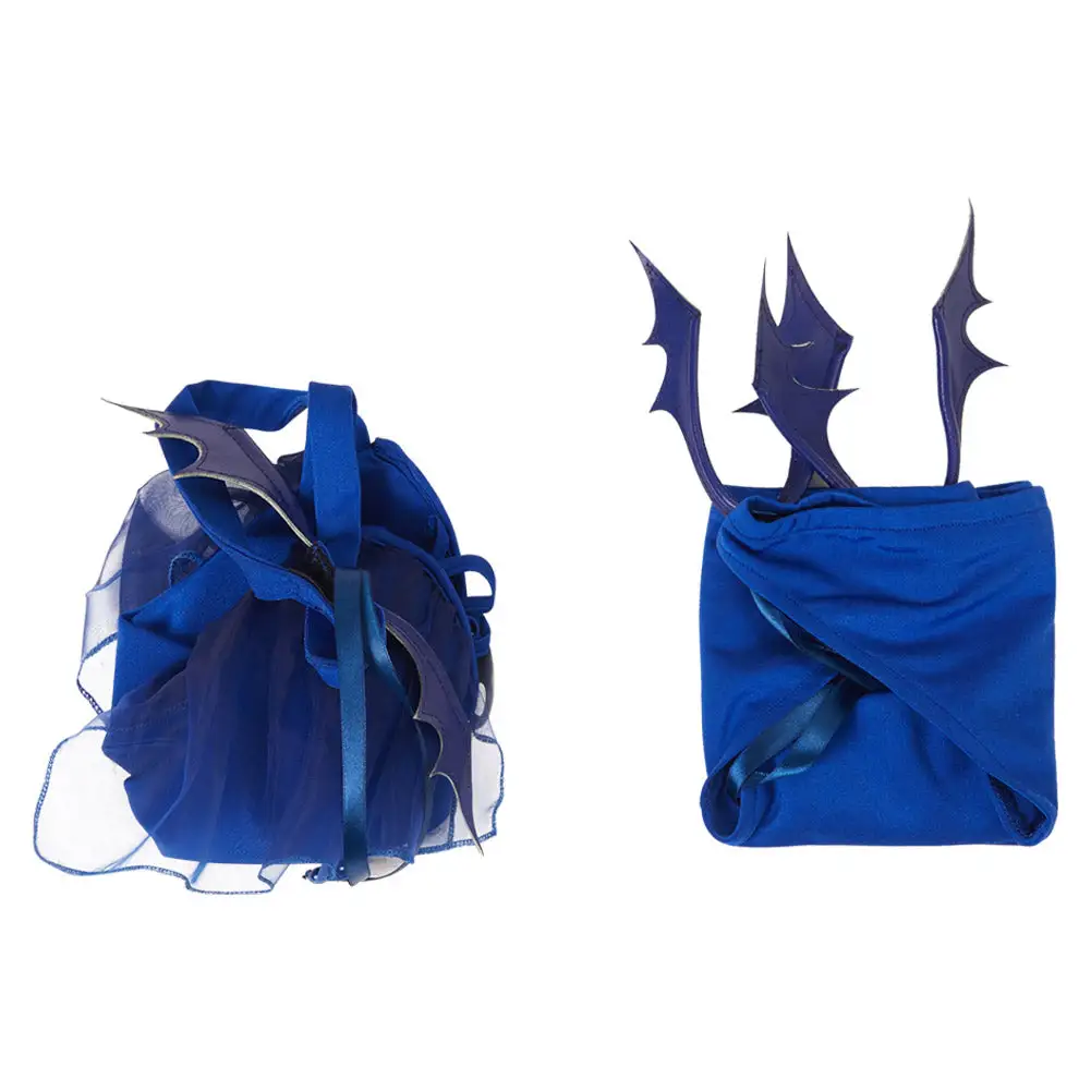 NewCosplay Love After World Domination Desumi Magahara Cosplay Costume Costume Bikini Top Short Swimsuit Outfits - Image 9