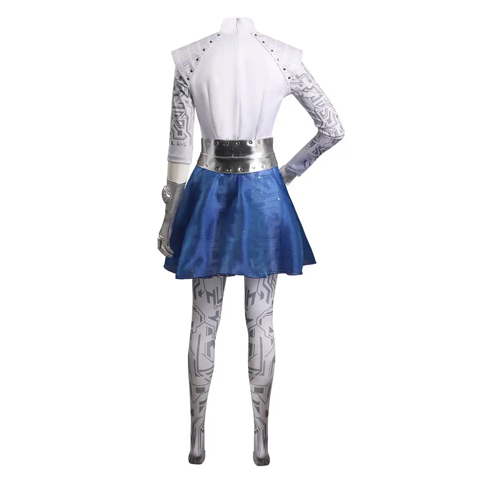 Fandombuy Zombies Addison Alien Cosplay Costume Outfits Halloween Carnival Suits - Image 4