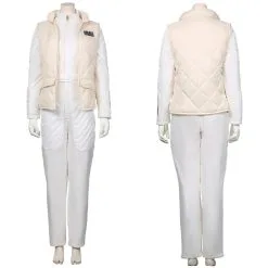 NewCosplay Star Wars Leia Organa Solo Jumpsuit Comic Con Party Cosplay Costume