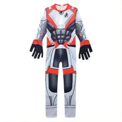CosplaySky Avengers 4 :End Game Quantum Realm Suits Printed Jumpsuit For Child