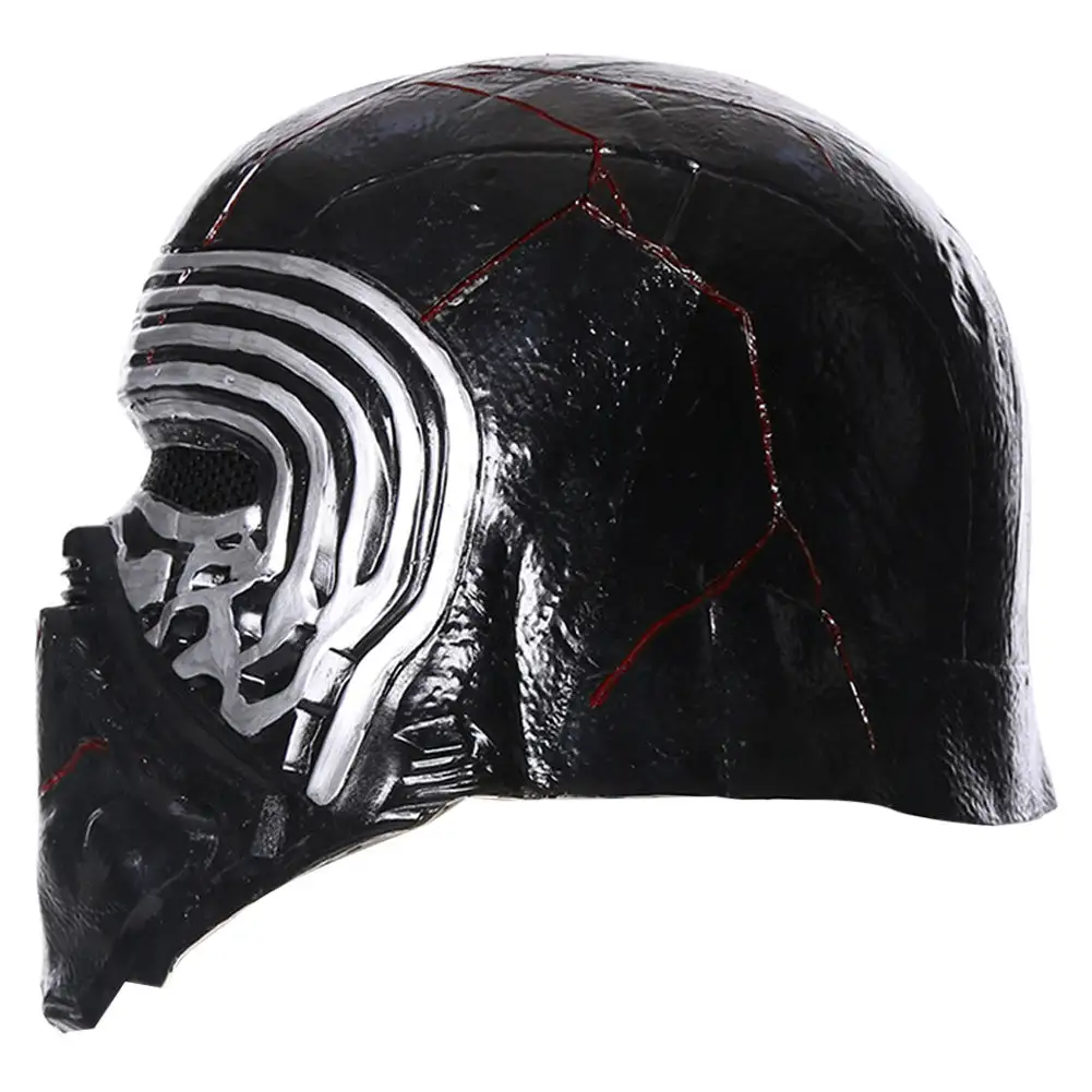 NewCosplay Star Wars: The Rise Of Skywalker Kylo Ren Cosplay Mask Costume Prop - Image 4