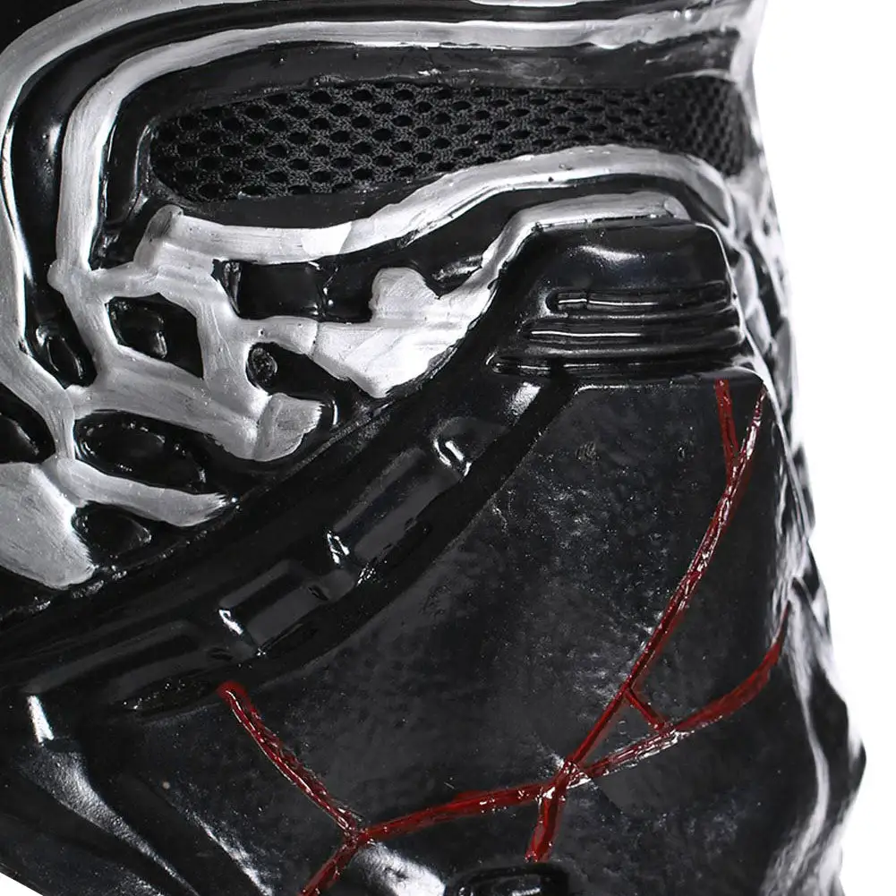 NewCosplay Star Wars: The Rise Of Skywalker Kylo Ren Cosplay Mask Costume Prop - Image 5