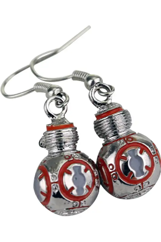NewCosplay Star Wars BB8 3D Drop Earrings Robot Pendant Cosplay Accessories - Image 3