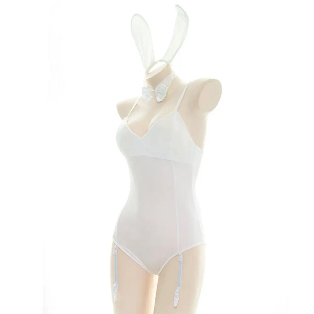 NewCosplay Black Velvet Rabbit Bunny Girls Uniform Jumpsuit Outfits Halloween Carnival Suit Cosplay Costume - Image 6