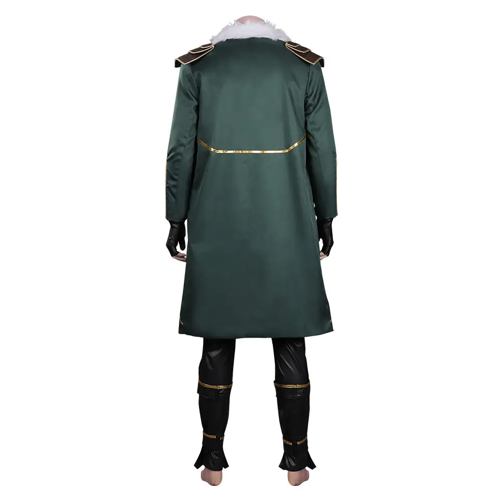 NewCosplay Loki Cosplay Costume Outfits Halloween Carnival Suit - Image 4