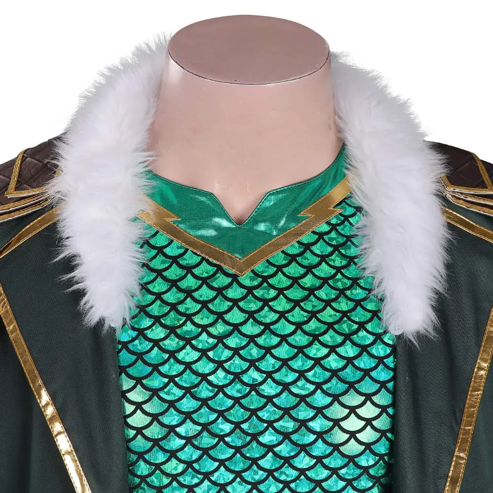 NewCosplay Loki Cosplay Costume Outfits Halloween Carnival Suit - Image 7