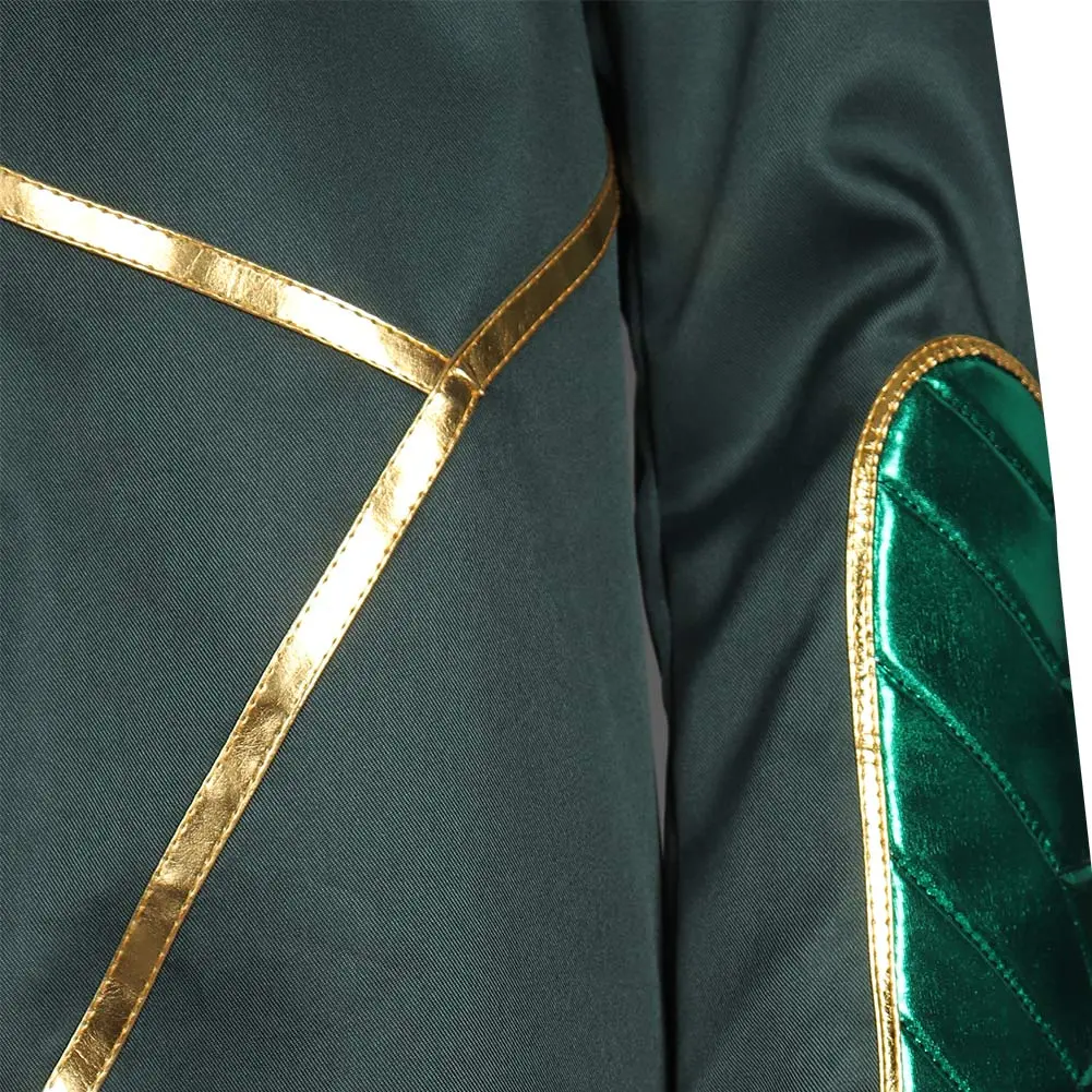 NewCosplay Loki Cosplay Costume Outfits Halloween Carnival Suit - Image 9