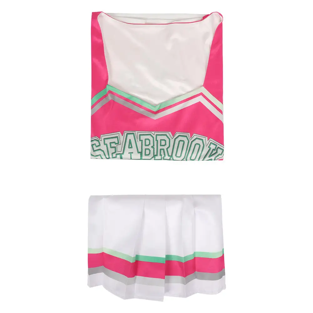 NewCosplay Zombies 3 Cheerleader Cosplay Costume Dress Outfits Halloween Carnival Suit - Image 10