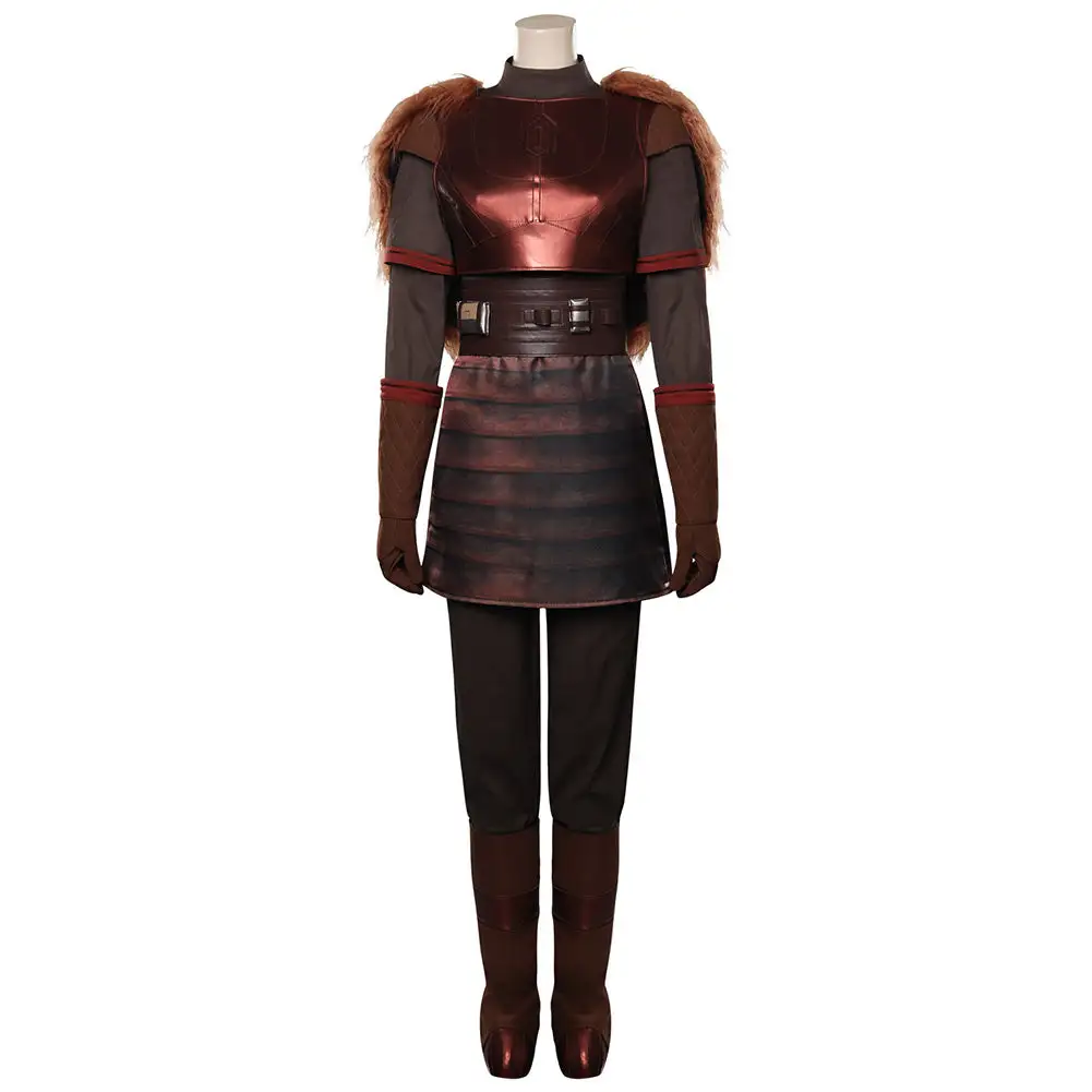 Viele Kostüme Star Wars The Mandalorian The Armorer Cosplay Costume Outfits Halloween Carnival Suit - Image 4