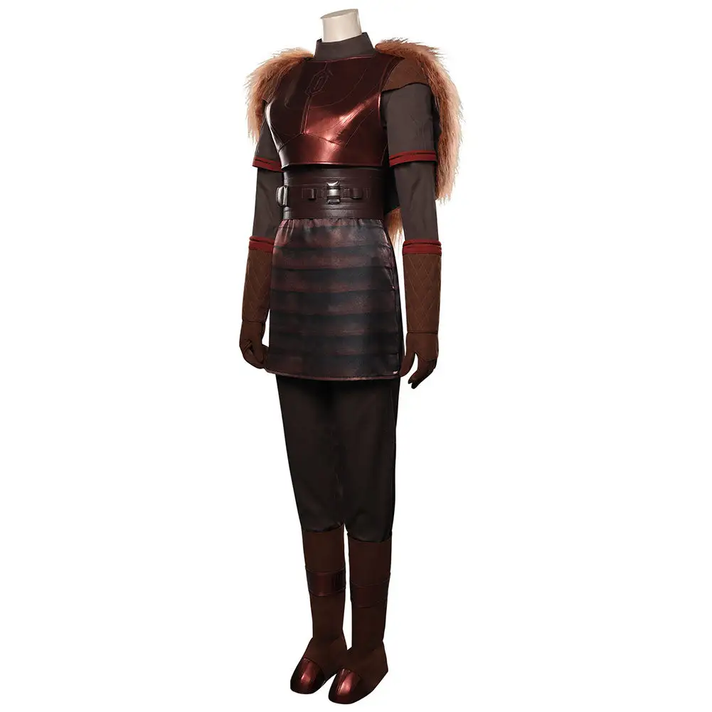 Viele Kostüme Star Wars The Mandalorian The Armorer Cosplay Costume Outfits Halloween Carnival Suit - Image 6