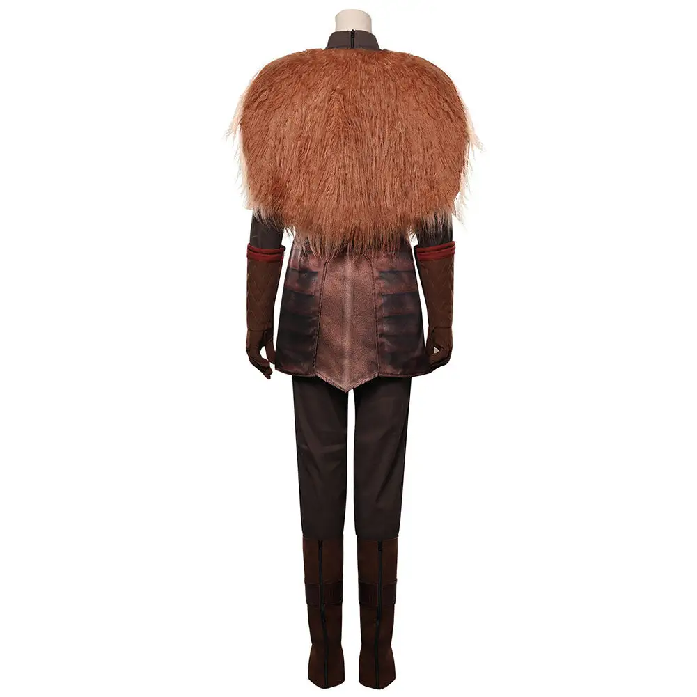 Viele Kostüme Star Wars The Mandalorian The Armorer Cosplay Costume Outfits Halloween Carnival Suit - Image 7