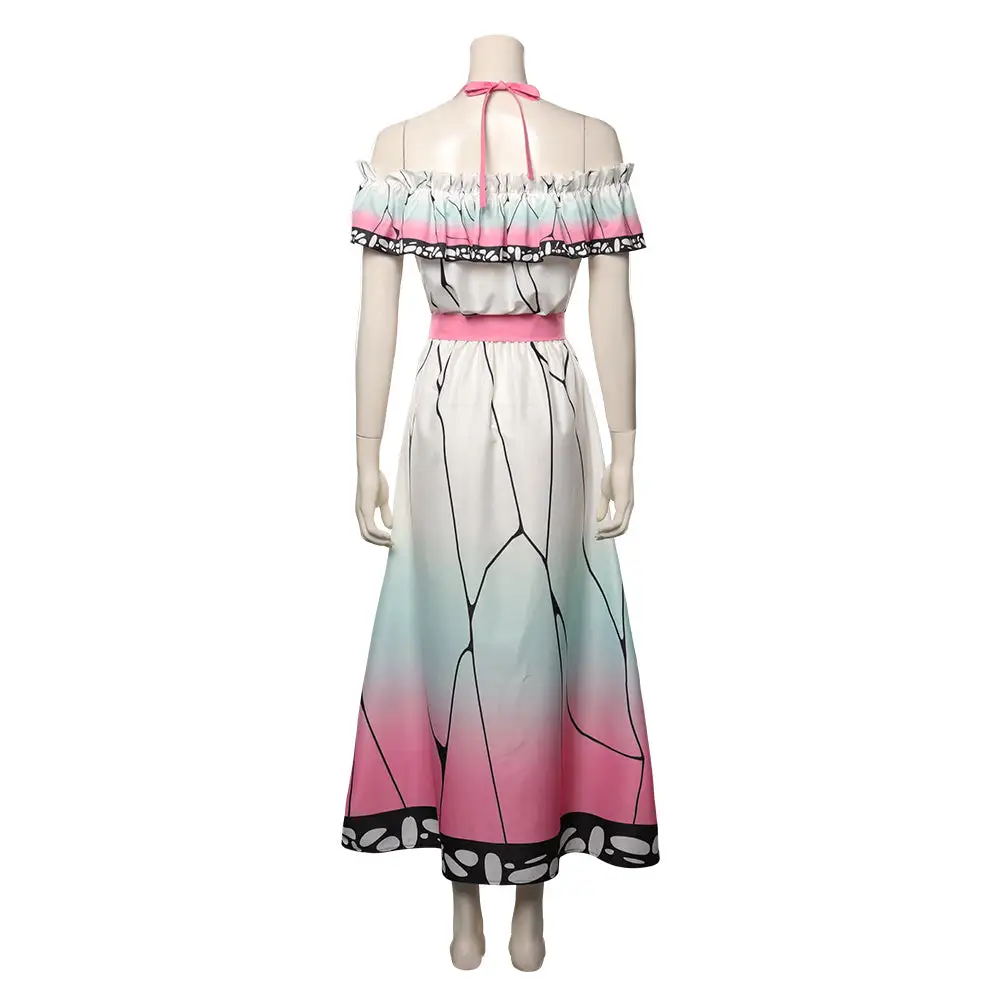 New Cosplaysky Kochou Shinobu Original Design Cosplay Costume Dress Outfits Halloween Carnival Suit - Image 4