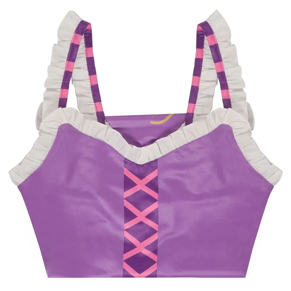 Cossky Rapunzel Original Design Cosplay Costume Jumpsuit Swimsuit Outfits Halloween Carnival Suit - Image 8