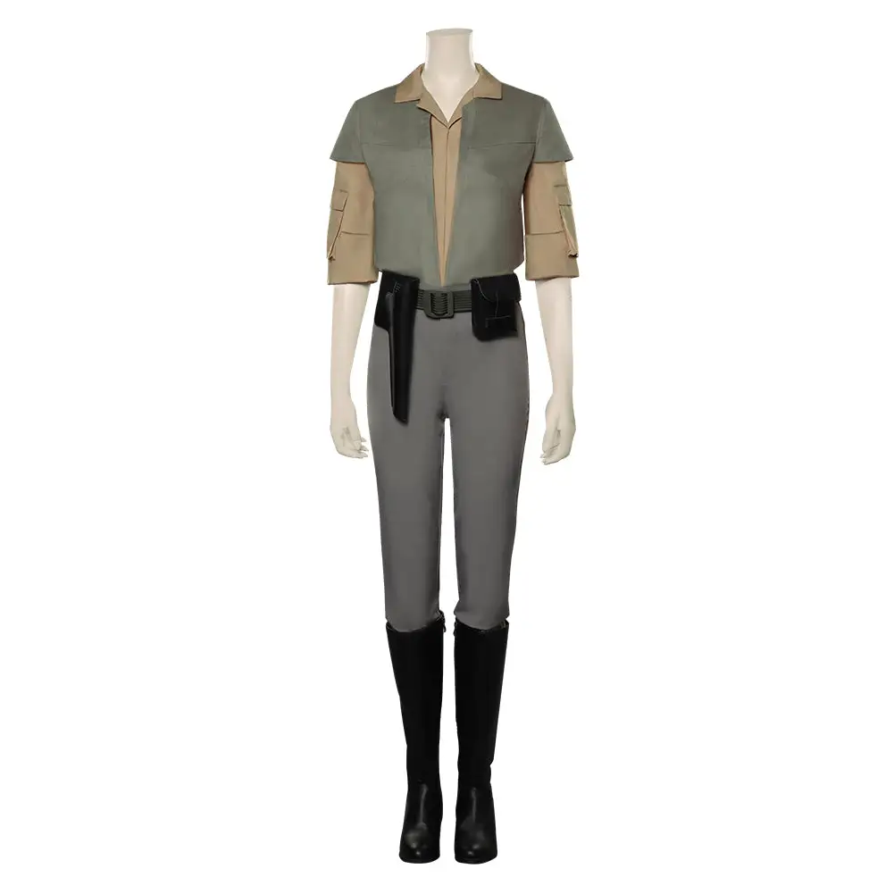 NewCosplay Star Wars 3 - Return Of The Jedi-Leia Organa Solo Cosplay Costume Outfits Halloween Carnival Suit - Image 3