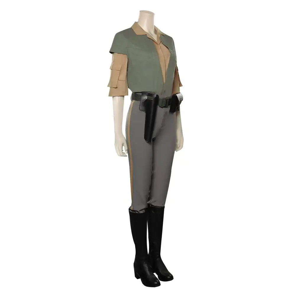 NewCosplay Star Wars 3 - Return Of The Jedi-Leia Organa Solo Cosplay Costume Outfits Halloween Carnival Suit - Image 6