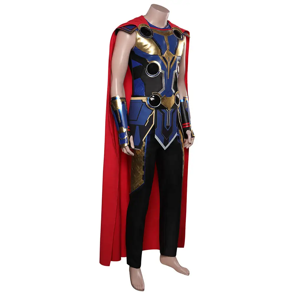 New Cosplaysky Thor: Love And Thunder Thor Cosplay Costume Outfits Halloween Carnival Suit - Image 5